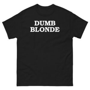 Dumb Blonde Tee - Black