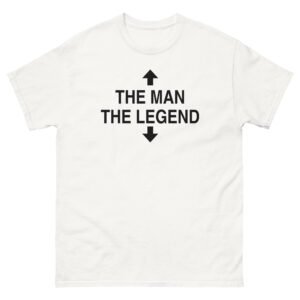 The Man The Legend Tee - White