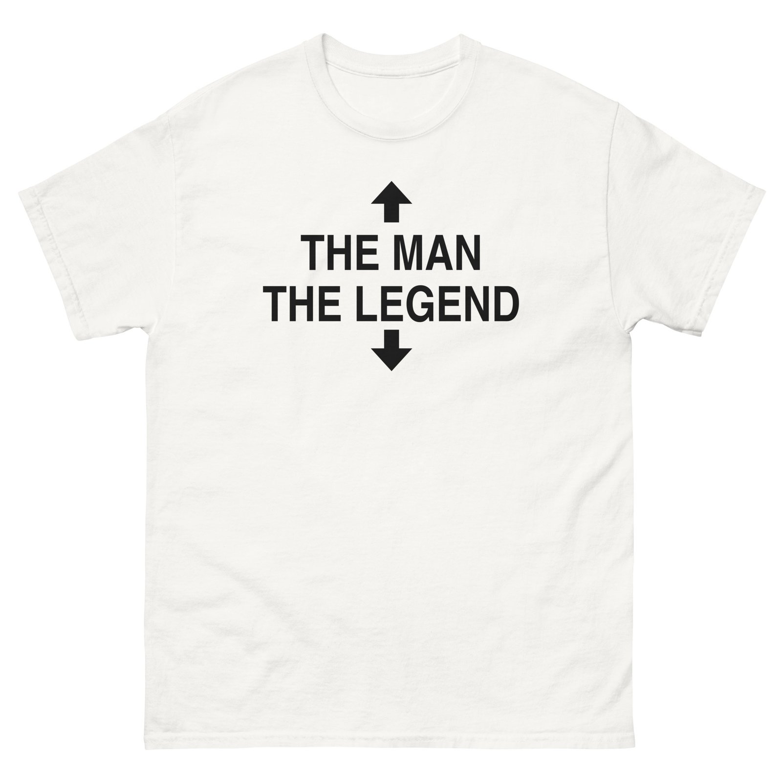 The Man The Legend Tee - White