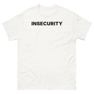 Insecurity Tee - White
