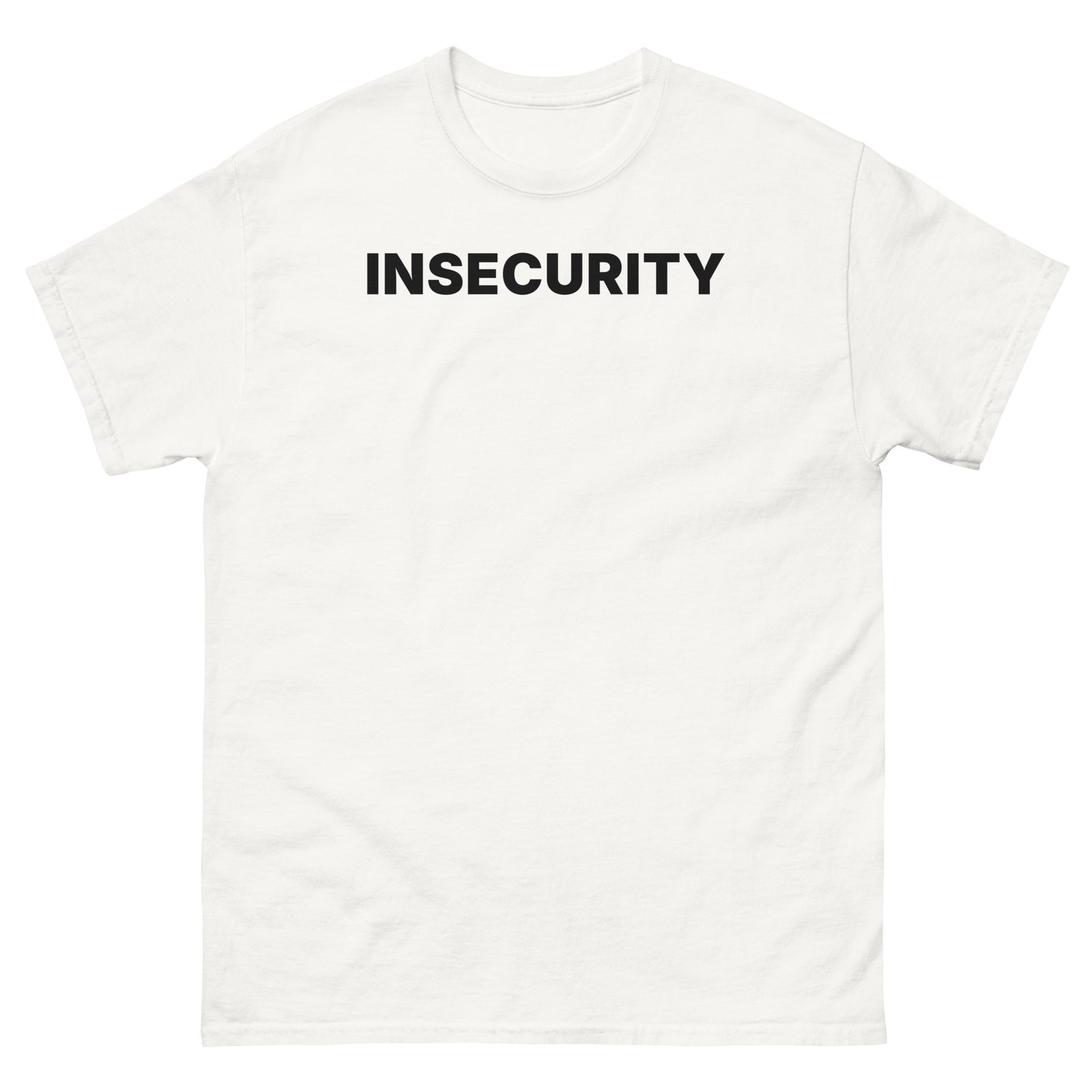 Insecurity Tee - White