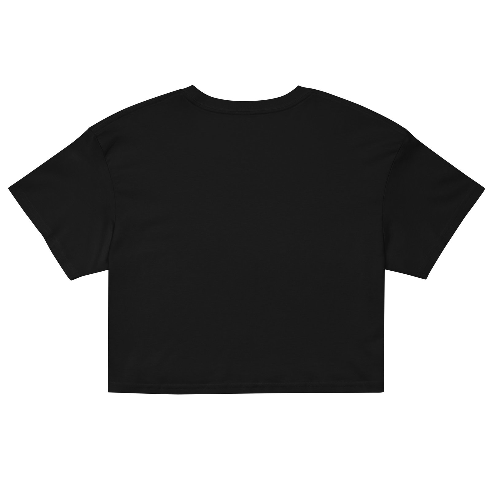I Love To Make Boys Cry Crop Top - Black - Image 2